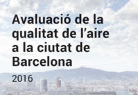 Avaluació qualitat aire Barcelona 2016
